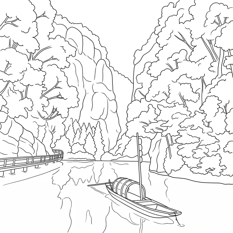 Coloring book page